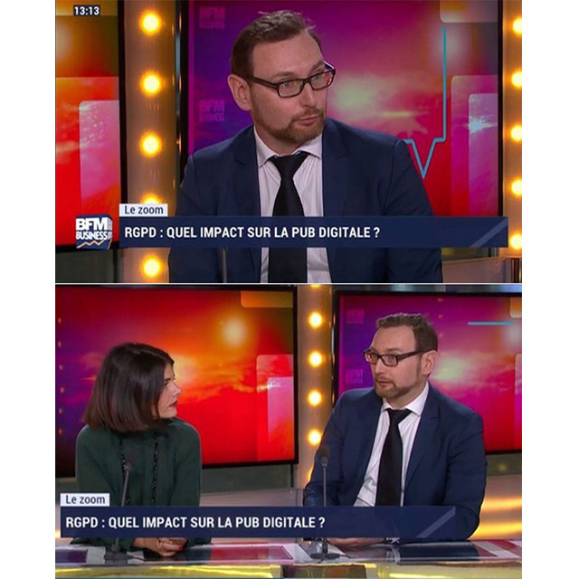 Grégory Lecointe on the BFM TV 